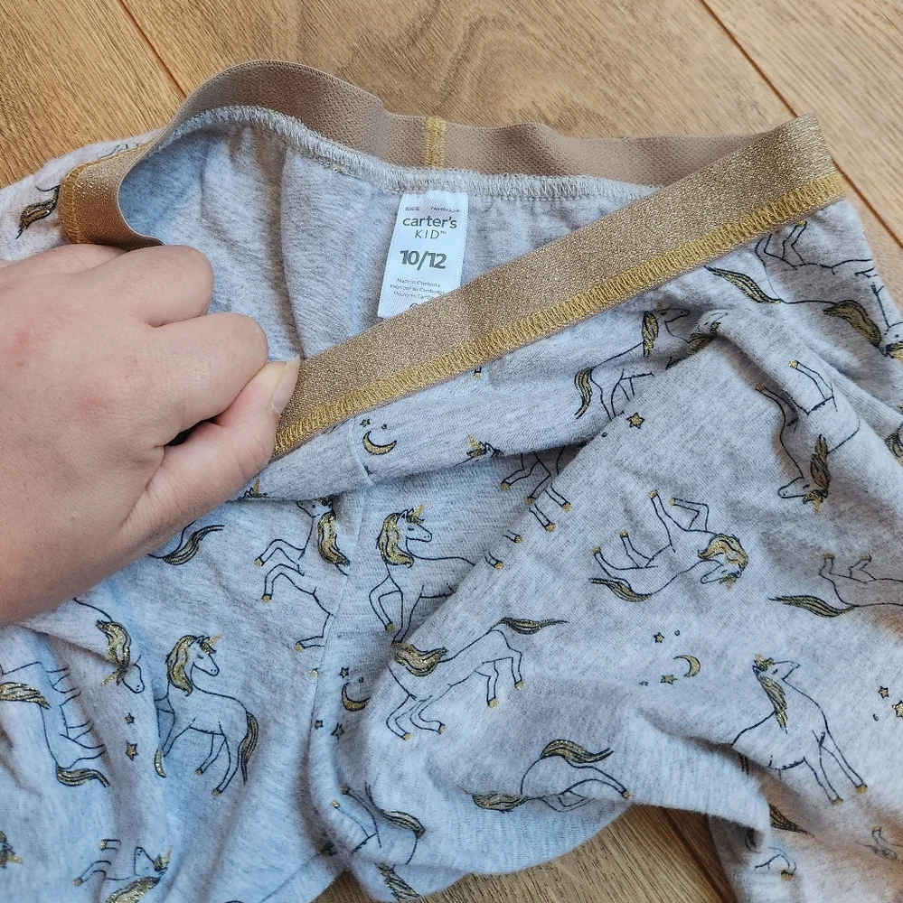 Girls Carter's 10-12 Unicorn Leggings